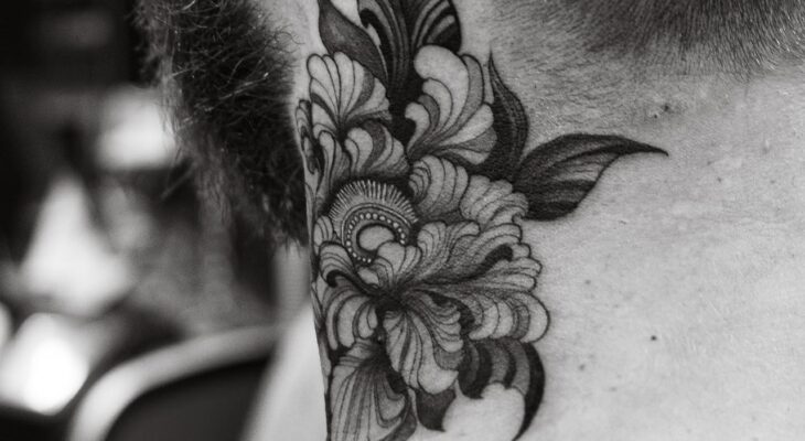 wzory tatuazy na szyje